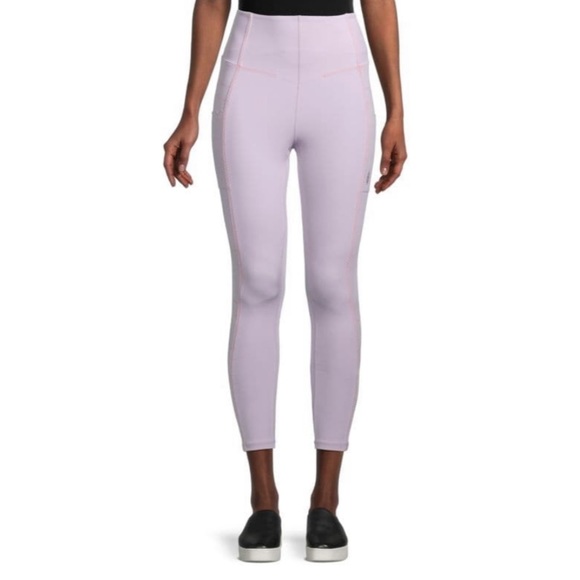 Free People Movement High Rise 7/8 Pinky Promise Leggings- Dew Berry Purple NWT - Picture 3 of 15